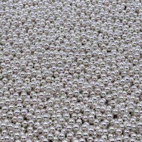 Pérolas Prateadas|6mm